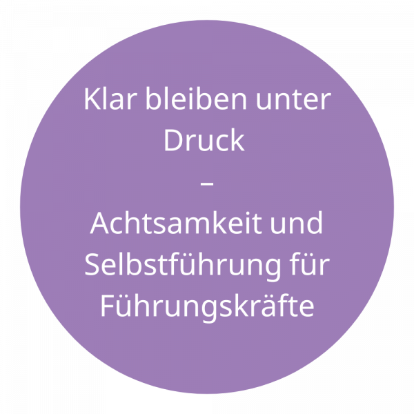 Selbstführung für Führungskräfte